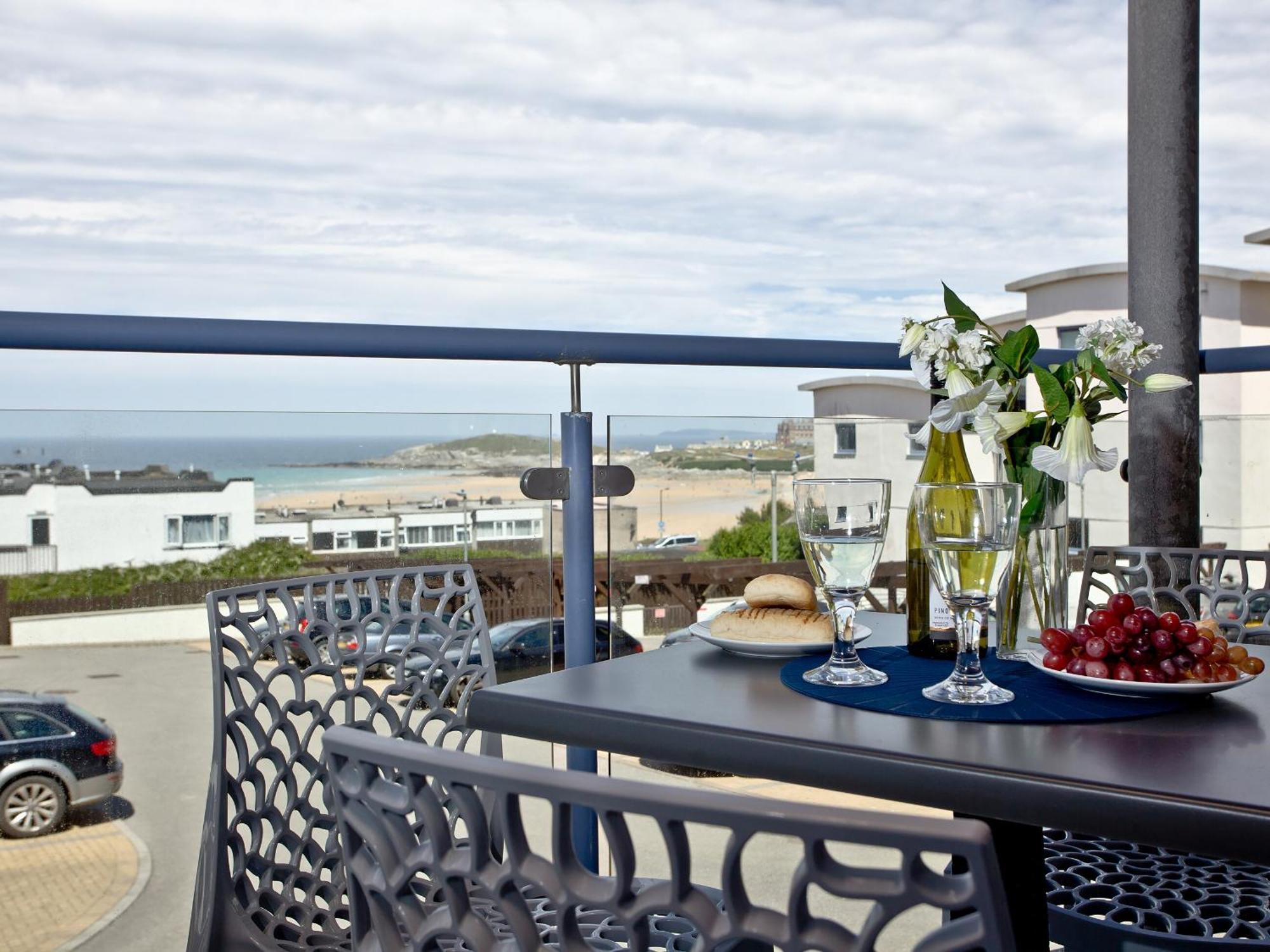 Ferienwohnung Fistral Escape Crantock Exterior foto